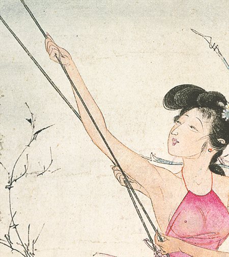 玉泉-胡也佛的仕女画和最知名的金瓶梅秘戏图
